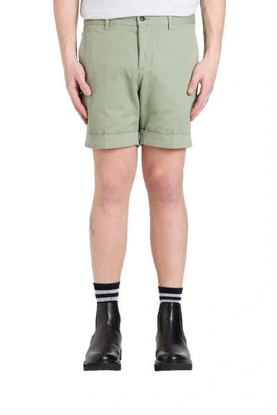 Shop Ami Alexandre Mattiussi Military Shorts In Green