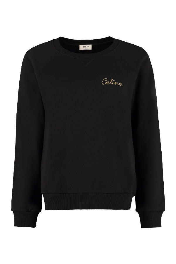 celine crew neck sweater