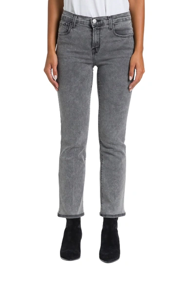 Shop J Brand Jeans Selena In Grey