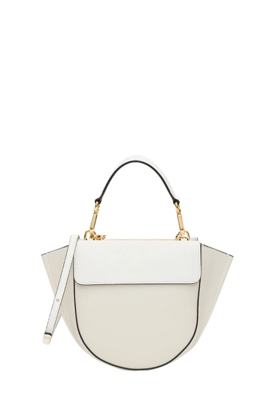 Shop Wandler Hortensia Mini Handbag In White