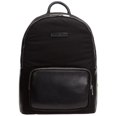 Shop Emporio Armani Fanny Backpack In Black