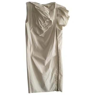 Pre-owned Lanvin White Dress