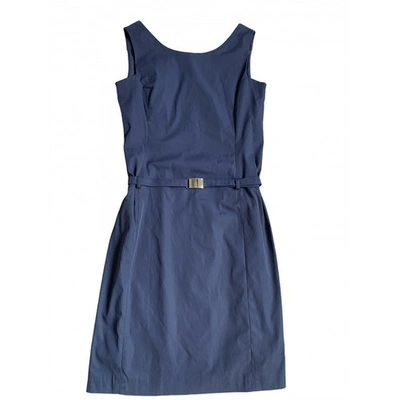 Pre-owned Rabanne Mid-length Dress In Blue