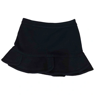 Pre-owned Maje Black Wool Skirt