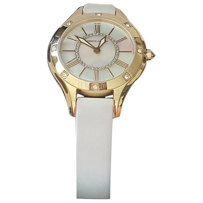 Pre-owned Pierre Cardin Watch In White