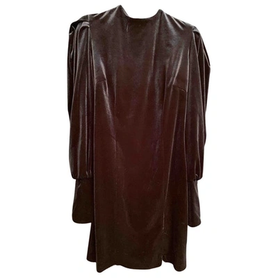 Pre-owned Rebecca Minkoff Velvet Mid-length Dress In Black