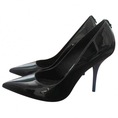 Pre-owned Calvin Klein Black Patent Leather Heels