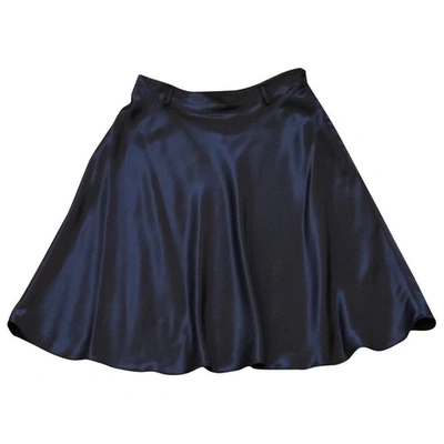 Pre-owned Ralph Lauren Blue Skirt