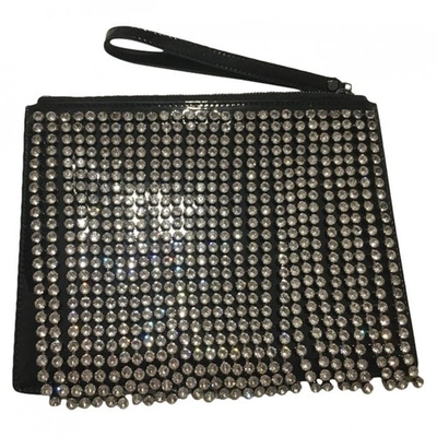 Pre-owned Christopher Kane Patent Leather Clutch Bag In Black