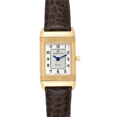 Pre-owned Jaeger-lecoultre Reverso Classique 18k Yellow Gold Ladies Watch 260.1.86 In Not Applicable