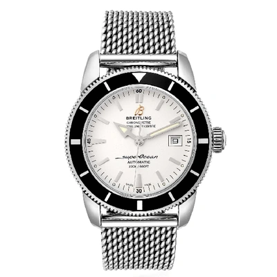Shop Breitling Superocean Heritage 42 Steel Mens Watch A17321 Box Papers In Not Applicable