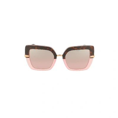 Shop Dolce & Gabbana Sunglasses 4373 Sole In Neutrals