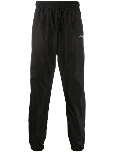 Shop Off-white Bookish Track Pants Black