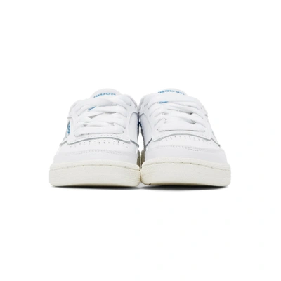 REEBOK CLASSICS 白色 AND 蓝色 CLUB C 85 运动鞋