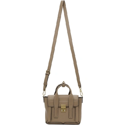 Shop 3.1 Phillip Lim / フィリップ リム 3.1 Phillip Lim Taupe Mini Pashli Bag In Co202 Coffe