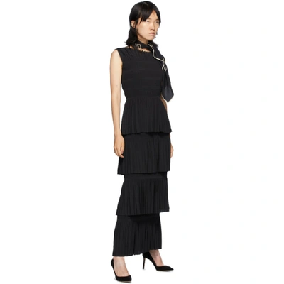 Shop Totême Toteme Black Aramon Dress In 200 Black