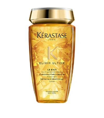 Shop Kerastase Elixir Ultime Bain Shampoo (250ml) In Yellow