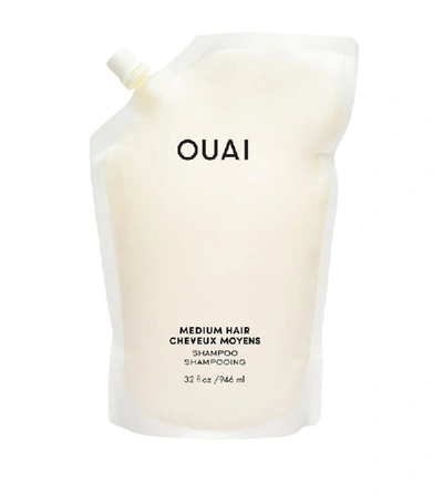 Shop Ouai Medium Hair Shampoo Refill (946ml) In Multi