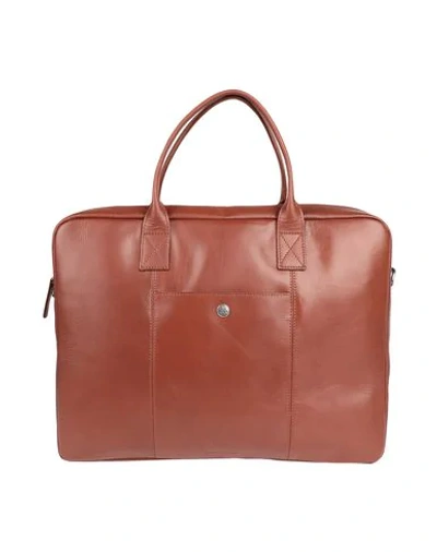 Shop Royal Republiq Work Bag In Brick Red
