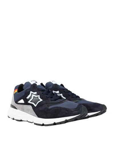 Shop Atlantic Stars Sneakers In Dark Blue