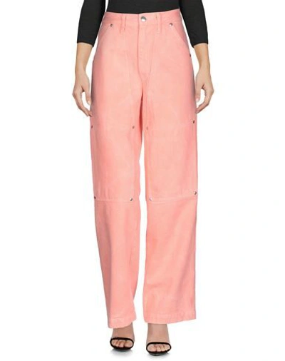 Tanaka Jeans In Salmon Pink