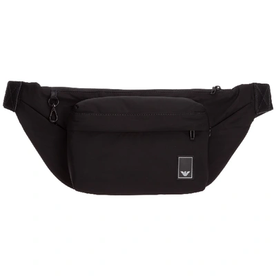 Shop Emporio Armani Men's Belt Bum Bag Hip Pouch In Black