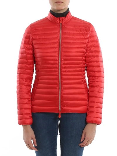 Shop Save The Duck Ultralight Jacket In Red