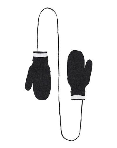 Shop Band Of Outsiders Gloves In Steel Grey