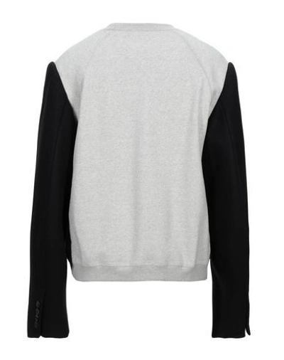 Shop Maison Margiela Sweatshirts In Light Grey