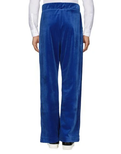 Shop Anton Belinskiy Casual Pants In Bright Blue