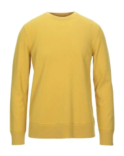 Shop Theory Cashmere Blend In Ocher
