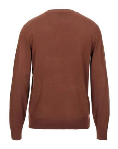 Shop Theory Sweater In Brown
