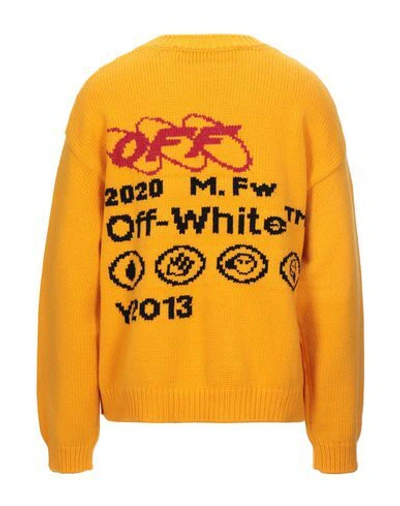 Shop Off-white Sweater In Apricot