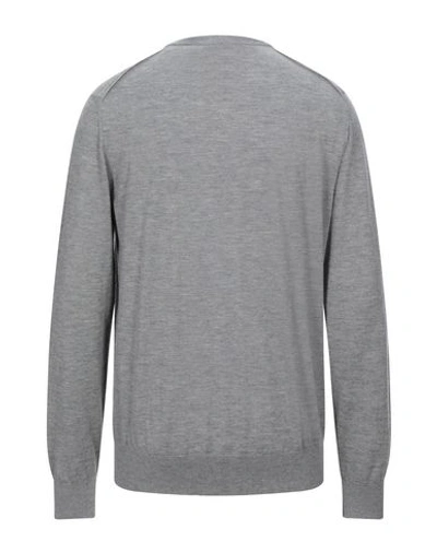 Shop Lanvin Man Sweater Grey Size Xl Cashmere