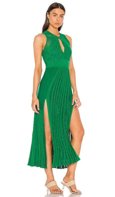 Shop Alexis Gara Dress In Green