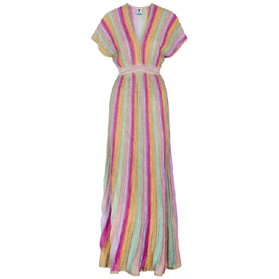 Missoni metallic cheap striped dress
