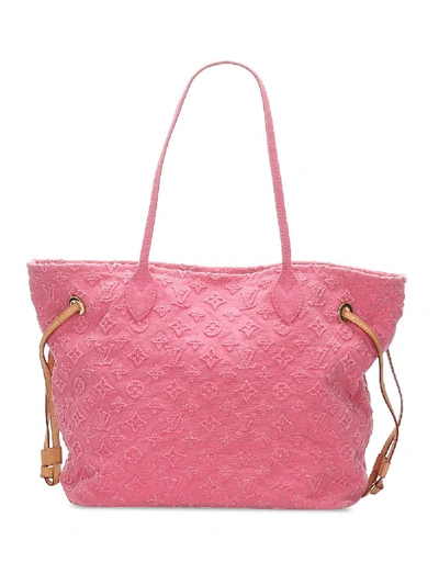 Pre-owned Louis Vuitton 2012  Monogrammed Tote In Pink