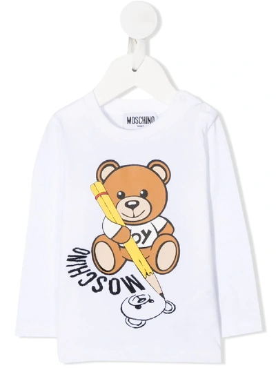 MOSCHINO LOGO PRINT T-SHIRT 