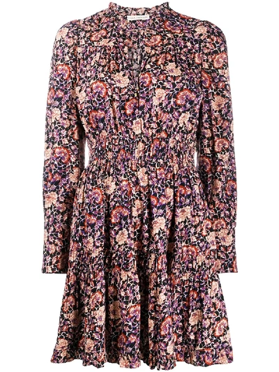 Liv floral-print dress