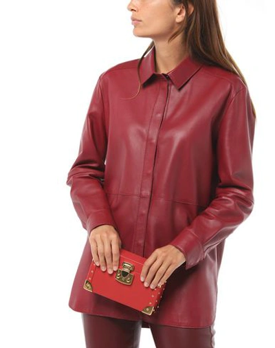 Shop Luis Negri Cross-body Bags In Red