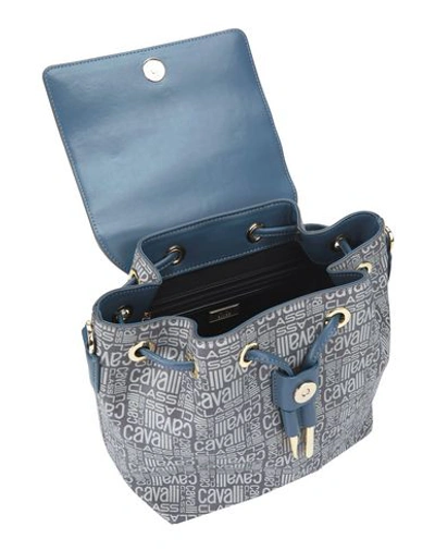 Shop Cavalli Class Backpack & Fanny Pack In Grey
