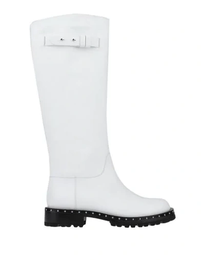 Shop Ermanno Scervino Boots In White