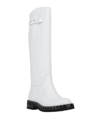 Shop Ermanno Scervino Boots In White