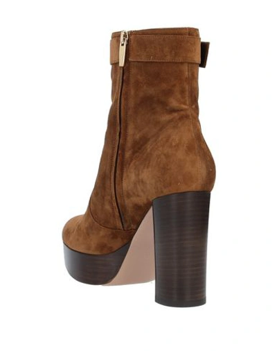 Gianvito Rossi Ankle Boots In Beige