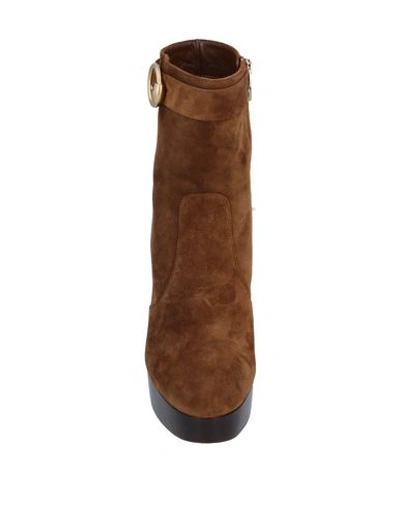 Gianvito Rossi Ankle Boots In Beige