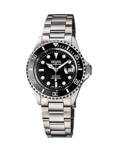 Shop Gevril Wall Street Stainless Steel Bracelet Watch