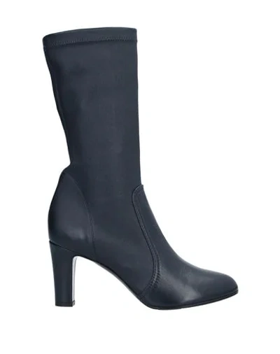 Shop A_plan_application Ankle Boots In Dark Blue