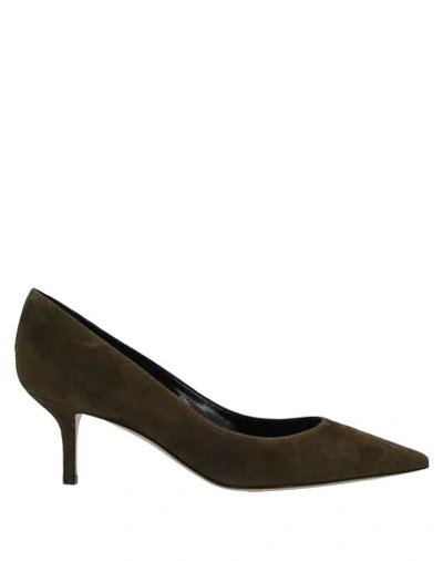 Shop Lerre Pumps In Military Green