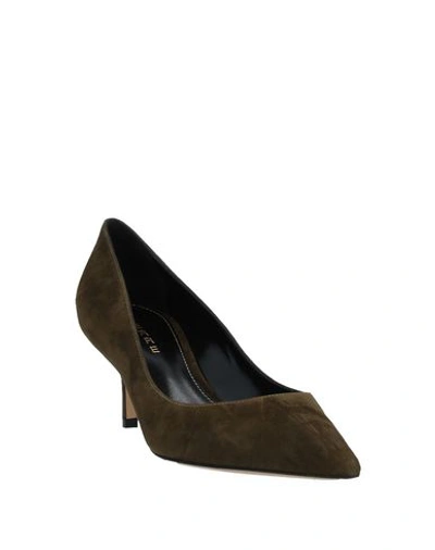 Shop Lerre Pumps In Military Green