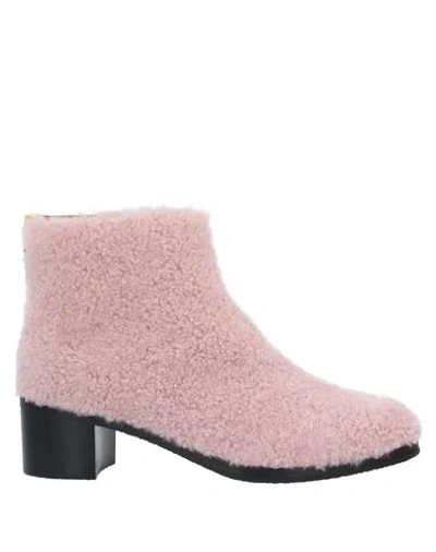 Shop Lerre Ankle Boots In Pink